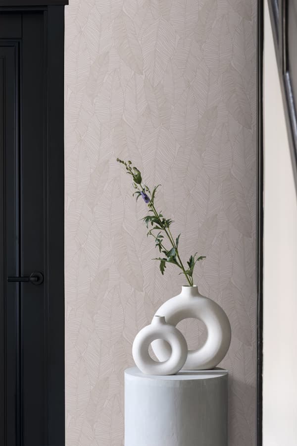 Origin Wallcoverings tapet löv antikrosa 0,53 x 10,05 m