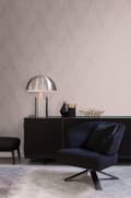 Miniatyrbild 2 av 7: Origin Wallcoverings tapet löv antikrosa 0,53 x 10,05 m