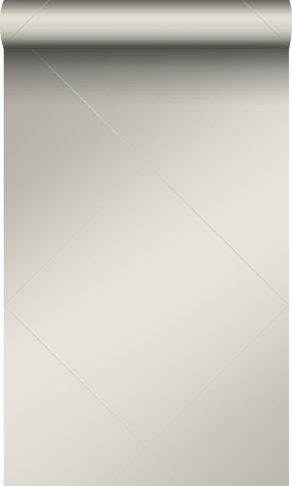 Origin Wallcoverings tapet grafiska linjer glänsande varmt grått 0,53 x 10,05 m
