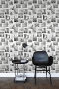 Miniatyrbild 6 av 8: ESTAhome tapet fotocollage strand mörkgrått och vitt 0,53 x 10,05 m