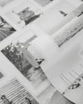 Miniatyrbild 8 av 8: ESTAhome tapet fotocollage strand mörkgrått och vitt 0,53 x 10,05 m
