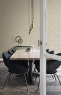 Miniatyrbild 2 av 7: Origin Wallcoverings tapet smala ränder ljusbrunt 53 cm x 10,05 m