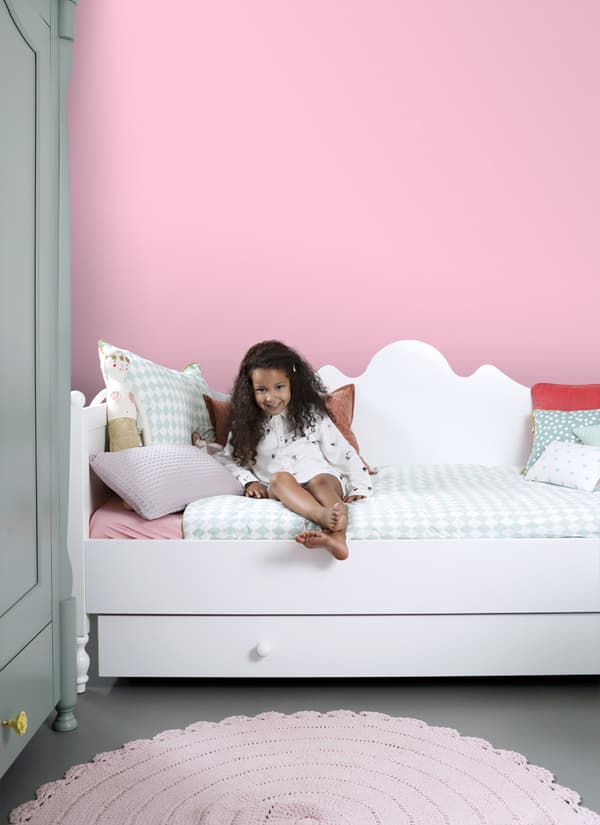 ESTAhome tapet fine prikker babyrosa 53 cm x 10,05 m