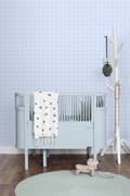 Miniatyrbillede 4 af 6: ESTAhome tapet stjerner lyseblåt 53 cm x 10,05 m