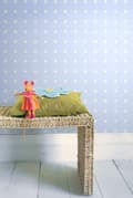 Miniatyrbillede 5 af 6: ESTAhome tapet stjerner lyseblåt 53 cm x 10,05 m