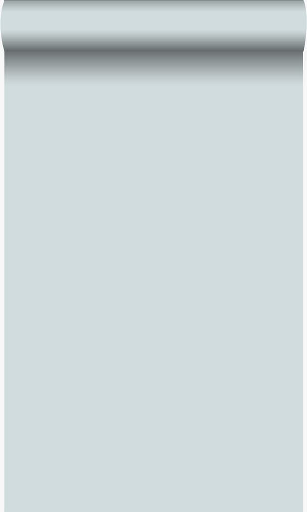 Origin Wallcoverings tapet ensfarvet isblåt 53 cm x 10,05 m