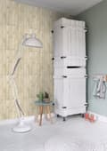 Miniatyrbild 3 av 8: ESTAhome tapet träeffekt beige 53 cm x 10,05 m