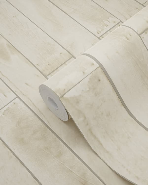 ESTAhome tapet träeffekt beige 53 cm x 10,05 m