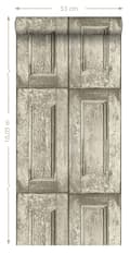Miniatyrbillede 7 af 7: ESTAhome tapet paneldøre lysebrunt 53 cm x 10,05 m