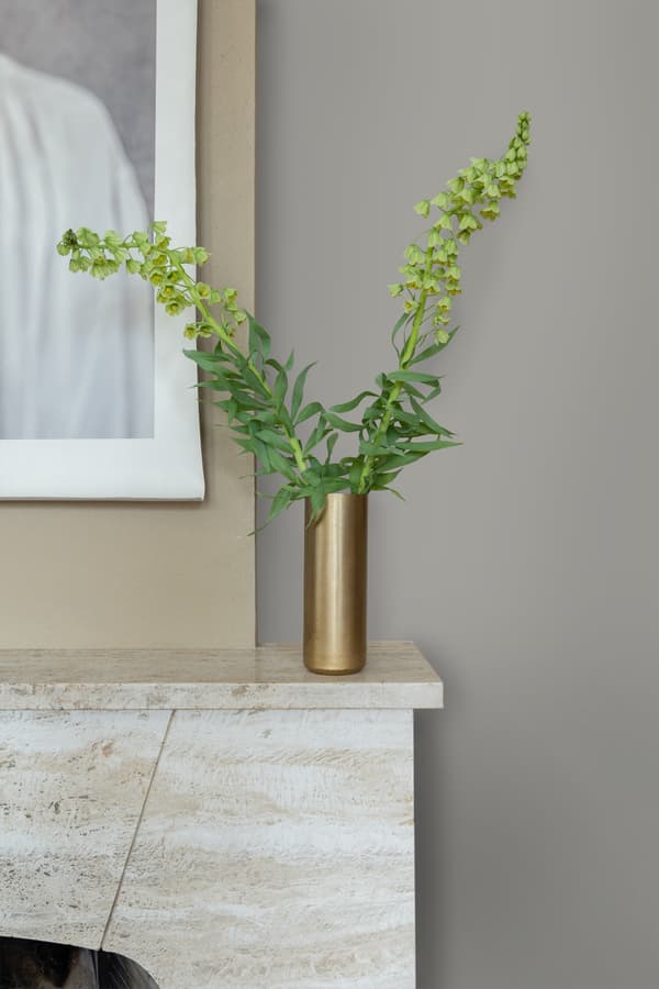 Origin Wallcoverings tapet ensfarvet gråt 53 cm x 10,05 m