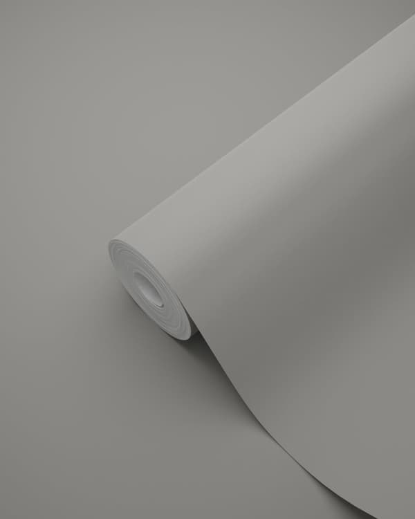 Origin Wallcoverings tapet ensfarvet gråt 53 cm x 10,05 m