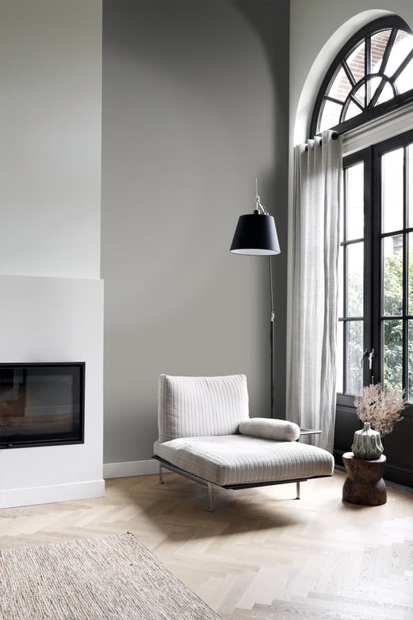 Origin Wallcoverings tapet ensfarvet gråt 53 cm x 10,05 m