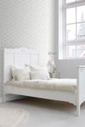 Miniatyrbild 3 av 7: Origin Wallcoverings tapet små kronor matt vitt och guld 0,53 x 10,05 m