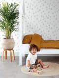 Miniatyrbillede 8 af 8: ESTAhome tapet grafiske trekanter mintgrønt 0,53 x 10,05 m
