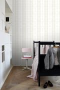 Miniatyrbillede 3 af 8: ESTAhome tapet barokmønster hvidt og sølv 53 cm x 10,05 m
