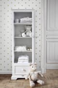 Miniatyrbillede 3 af 7: Origin Wallcoverings tapet små hjerter hvidt og guld 0,53 x 10,05 m