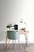 Miniatyrbillede 8 af 8: Origin Wallcoverings tapet polkaprikker mathvidt og skinnende sølvgråt 53 cm x 10,05 m