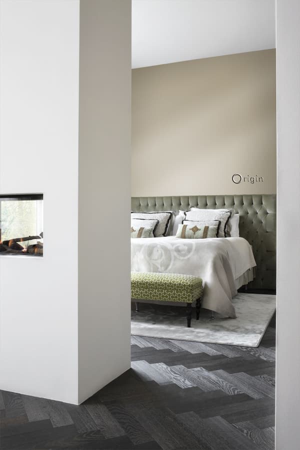Origin Wallcoverings tapet ensfarvet skinnende beige 53 cm x 10,05 m