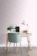 Miniatyrbillede 4 af 7: Origin Wallcoverings tapet trekanter lyst pastelrosa og ferskenfarvet 53 cm x 10,05 m