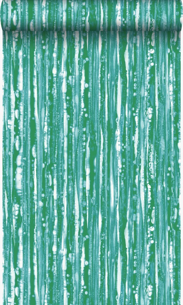 Origin Wallcoverings tapet ränder grönt 53 cm x 10,05 m