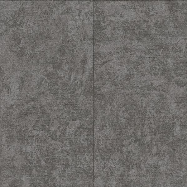 Origin Wallcoverings tapet sten mörkt mullvadsgrått 53 cm x 10,05 m