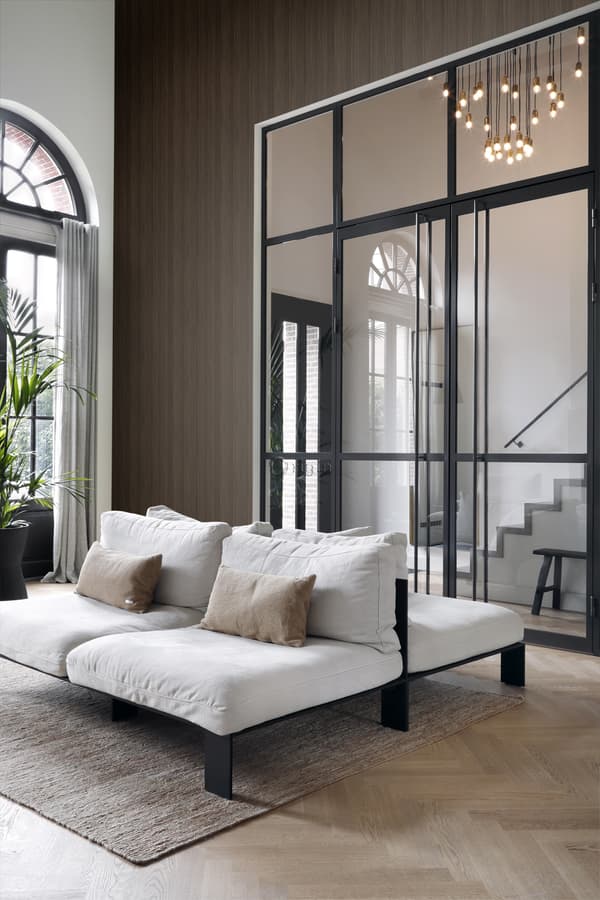 Origin Wallcoverings tapet striber mørkebrunt 53 cm x 10,05 m