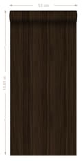 Miniatyrbillede 8 af 8: Origin Wallcoverings tapet striber mørkebrunt 53 cm x 10,05 m