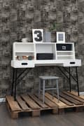 Miniatyrbillede 3 af 8: ESTAhome tapet jeansstof sort 53 cm x 10,05 m