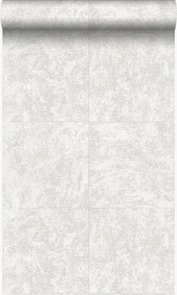 Origin Wallcoverings tapet sten mörk elfenbensvitt 53 cm x 10,05 m