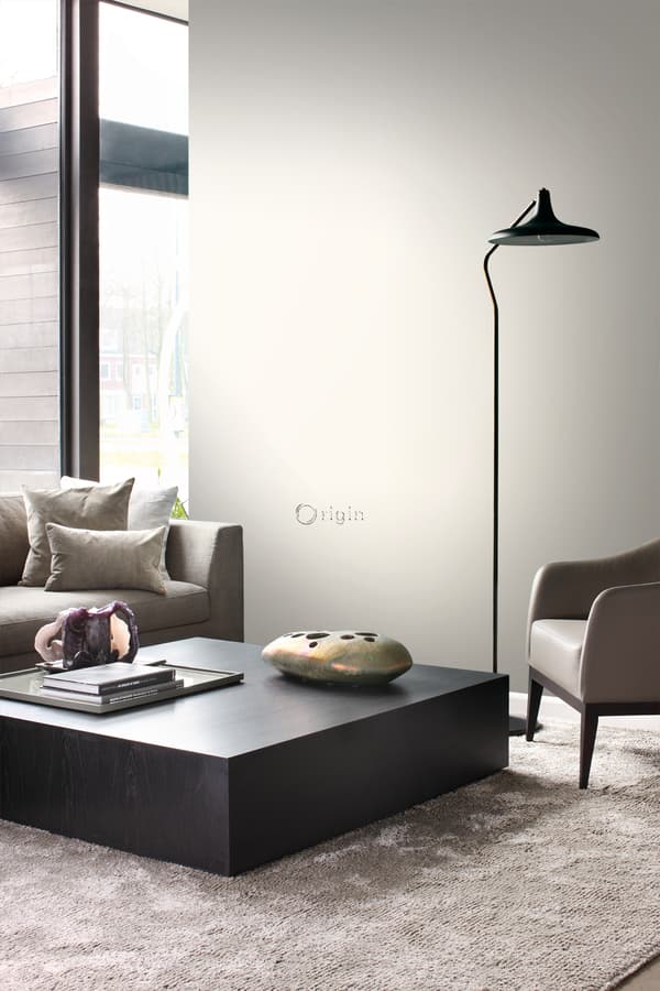 Origin Wallcoverings tapet enfärgad lergrått 53 cm x 10,05 m