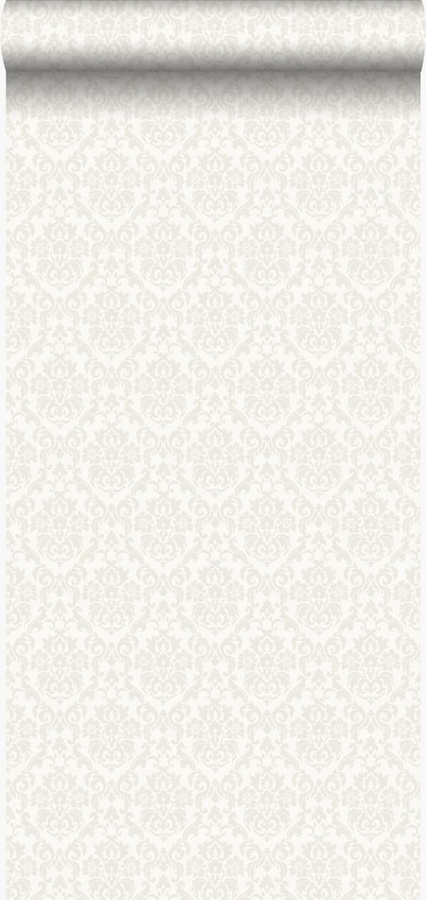 Origin Wallcoverings tapet ornament vitt 53 cm x 10,05 m