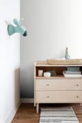 Miniatyrbild 3 av 8: Origin Wallcoverings tapet grafiska trianglar glänsande vitt 0,53 x 10,05 m