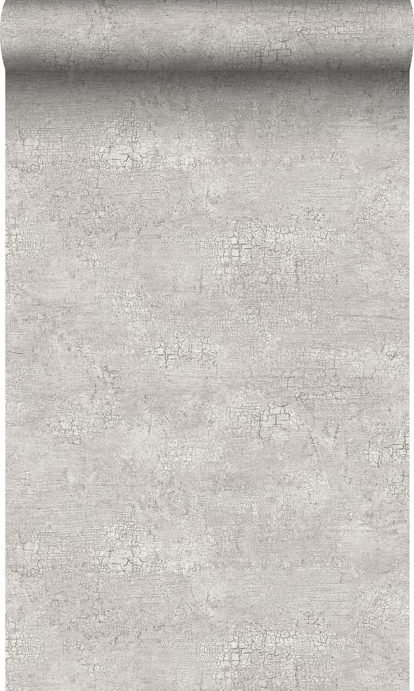 Origin Wallcoverings tapet natursten med krakeleret effekt lysegråt 53 cm x 10,05 m