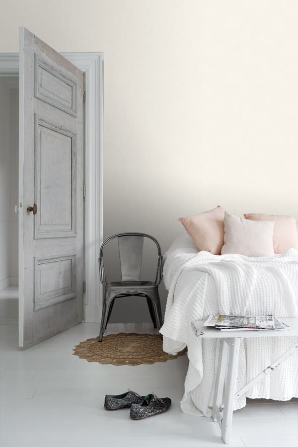 ESTAhome tapet matt enfärgad vitt - 128001 - 53 cm x 10,05 m