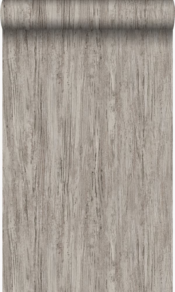 Origin Wallcoverings tapet træeffekt lysebrunt 53 cm x 10,05 m