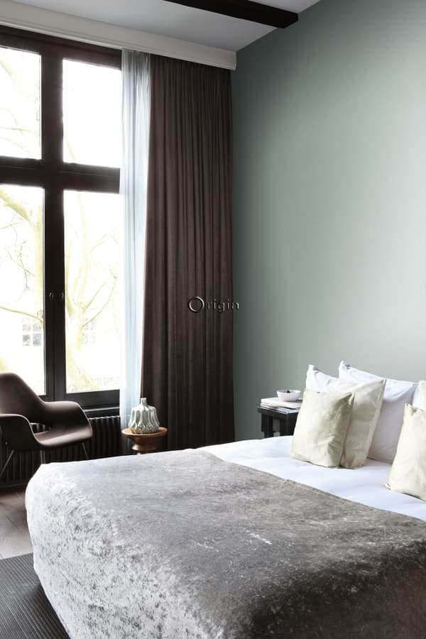 Origin Wallcoverings tapet hammerslået metal lagunegrønt 53 cm x 10,05 m
