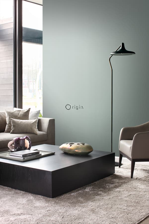 Origin Wallcoverings tapet hammerslået metal lagunegrønt 53 cm x 10,05 m