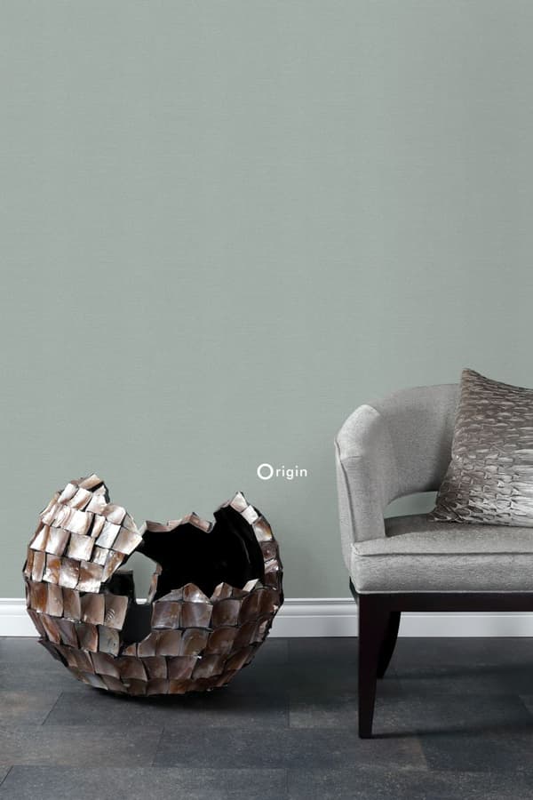 Origin Wallcoverings tapet hammerslået metal lagunegrønt 53 cm x 10,05 m