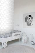 Miniatyrbild 5 av 8: ESTAhome tapet art deco vitt och svart 0,53 x 10,05 m