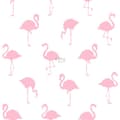 Miniatyrbild 7 av 8: ESTAhome tapet flamingos rosa och vitt 0,53 x 10,05 m