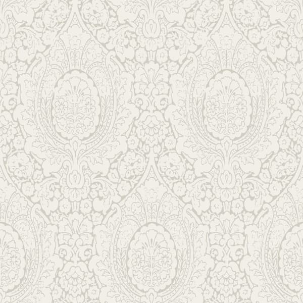 Origin Wallcoverings tapet ornament glänsande beige 53 cm x 10,05 m
