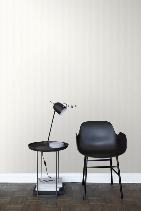 Origin Wallcoverings tapet grafisk tryk skinnende hvid 53 cm x 10,05 m