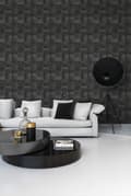 Miniatyrbild 5 av 8: Origin Wallcoverings tapet djurmönster antracitgrått 53 cm x 10,05 m