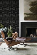 Miniatyrbild 6 av 8: Origin Wallcoverings tapet djurmönster antracitgrått 53 cm x 10,05 m