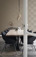 Miniatyrbild 3 av 8: Origin Wallcoverings tapet ornament glänsande brons 53 cm x 10,05 m