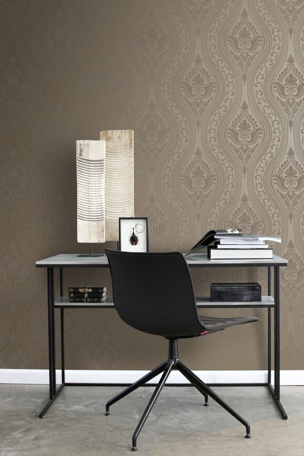 Origin Wallcoverings tapet ornament glänsande brons 53 cm x 10,05 m