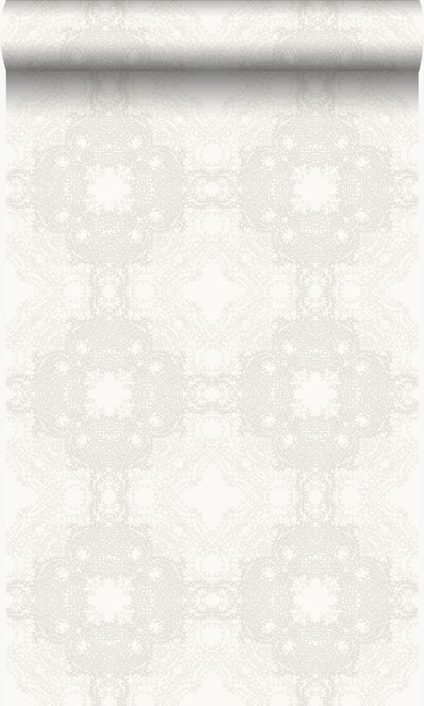 Origin Wallcoverings tapet grafisk form vitt 53 cm x 10,05 m