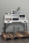 Miniatyrbild 4 av 8: ESTAhome tapet konstruktionsritningar av flygplan mullvadsgrått 53 cm x 10,05 m