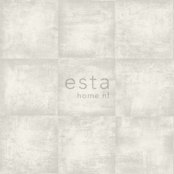 ESTAhome tapet betonglook ljusgrått 53 cm x 10,05 m