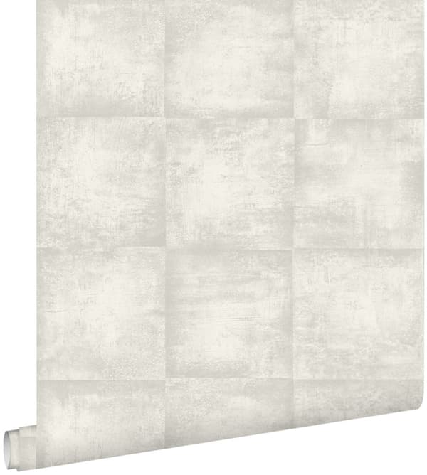 ESTAhome tapet betonglook ljusgrått 53 cm x 10,05 m